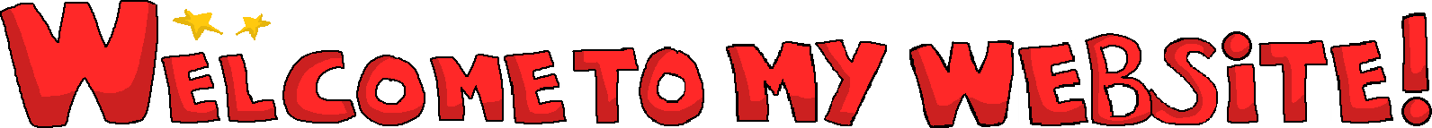  welcome to my website! 